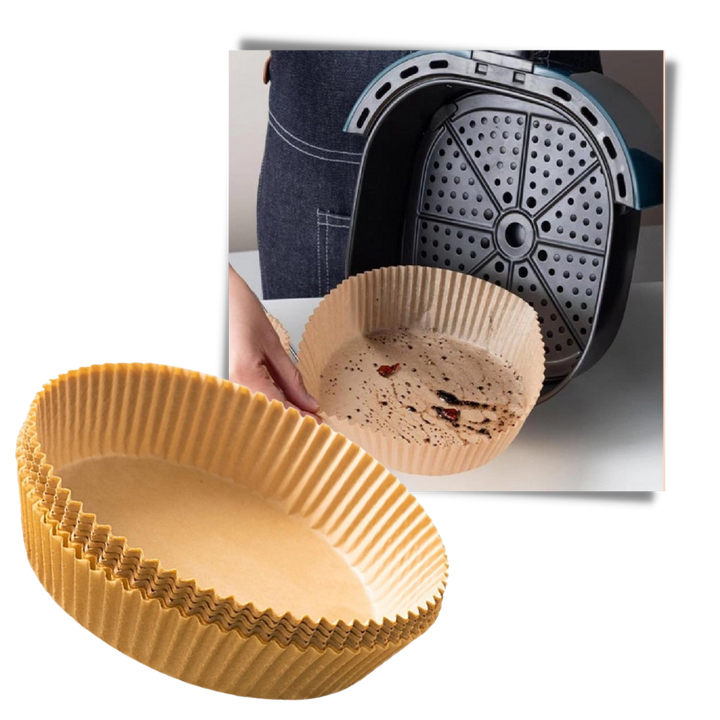 Pakke med Air Fryer engangspapir