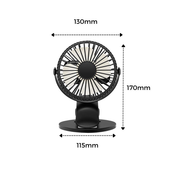 Portable Rechargeable USB Fan