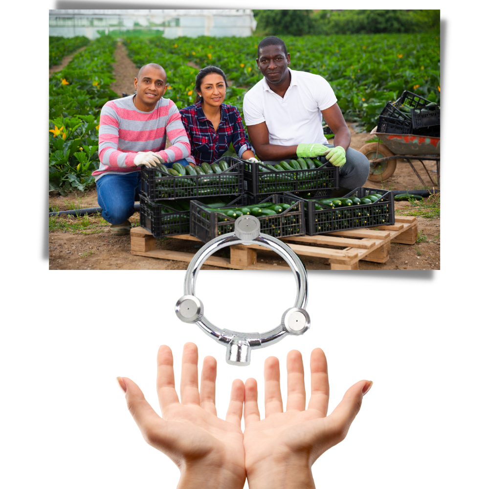 Three-Head Garden Watering Nozzle