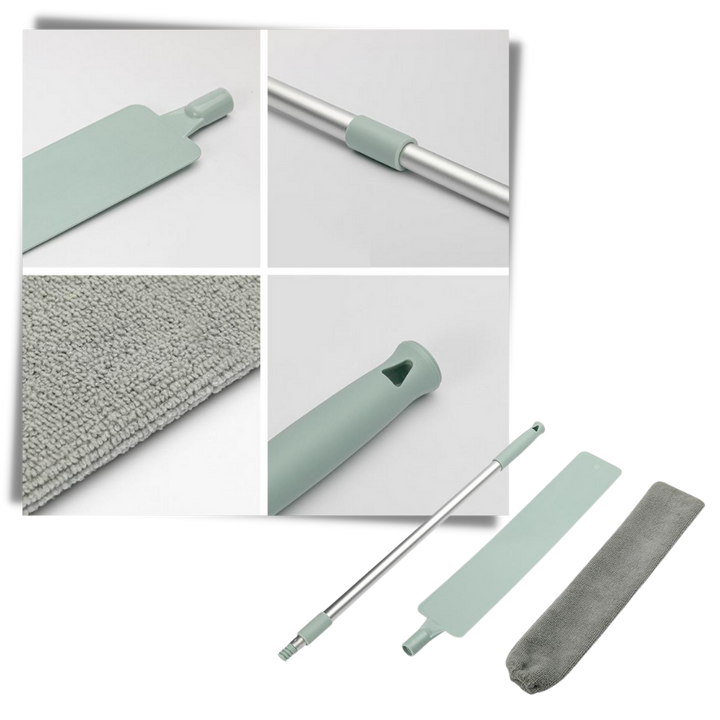Teleskopisk mikrofiber støvrenser