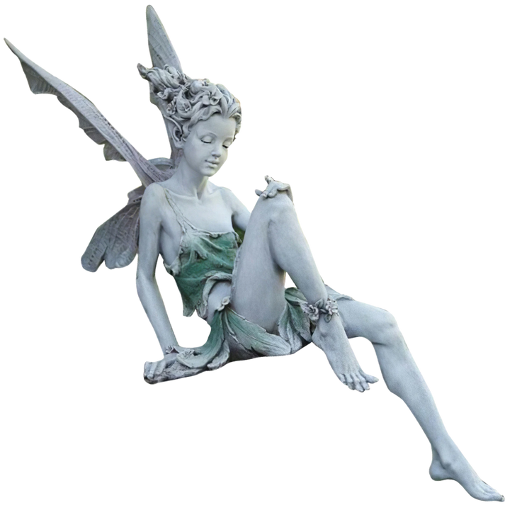 Fe-statue hageornament