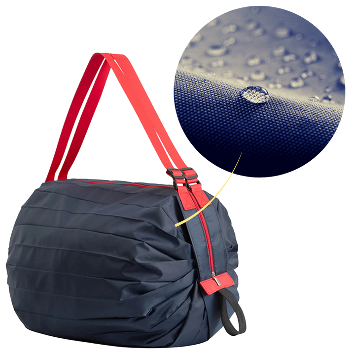 Sammenleggbar vanntett handlepose