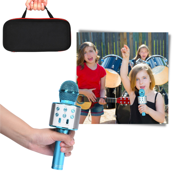 Wireless Bluetooth Karaoke Microphone