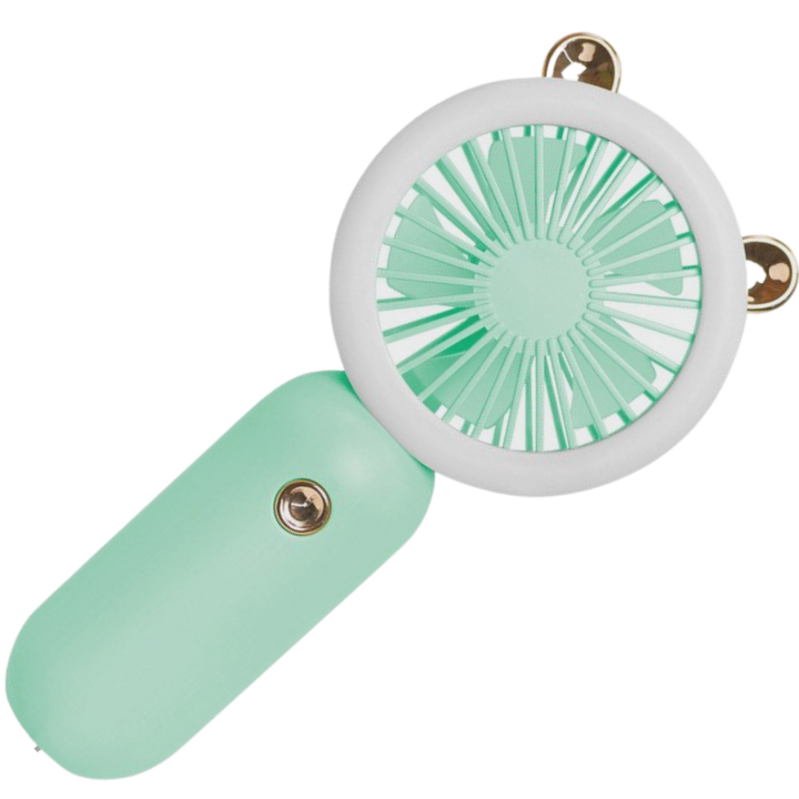Handheld USB Fan with LED