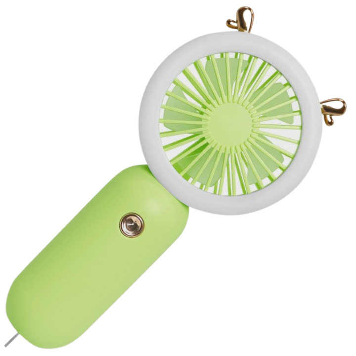 Handheld USB Fan with LED