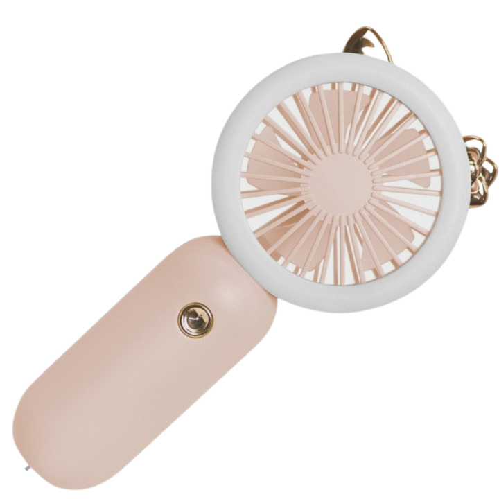 Handheld USB Fan with LED