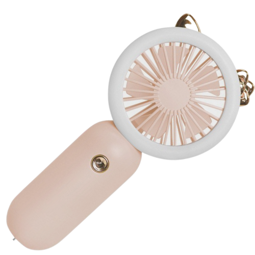 Handheld USB Fan with LED