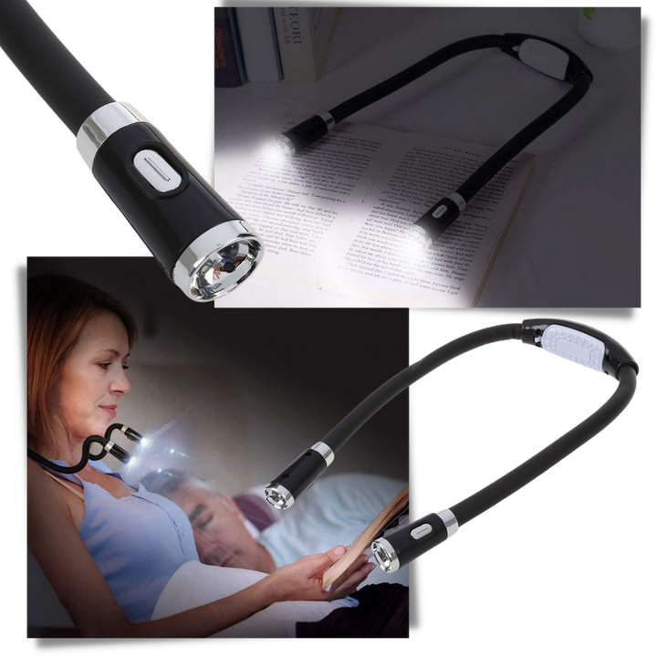 LED hals leselampe
