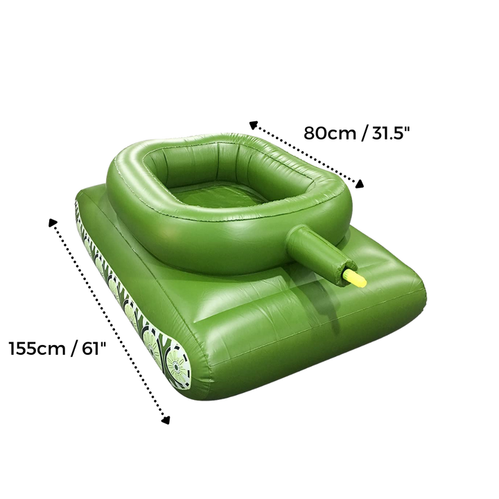 Oppblåsbar flytende tanks