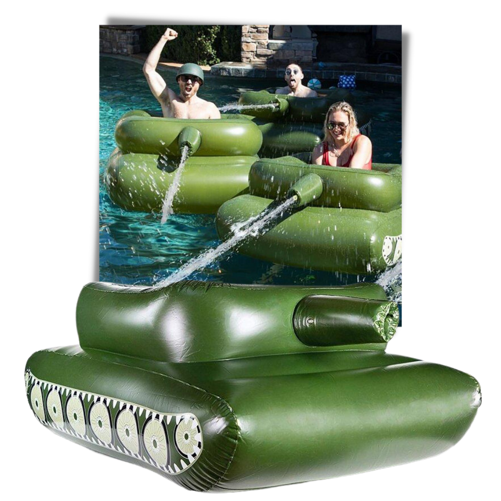 Oppblåsbar flytende tanks