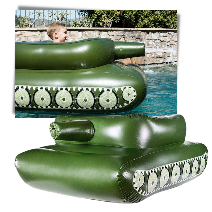 Oppblåsbar flytende tanks