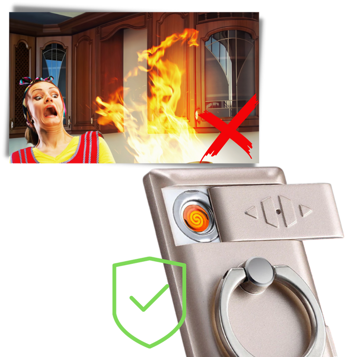 Telefonring med lighter