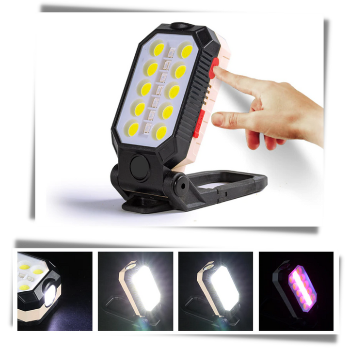 Justerbar vanntett LED-lommelykt