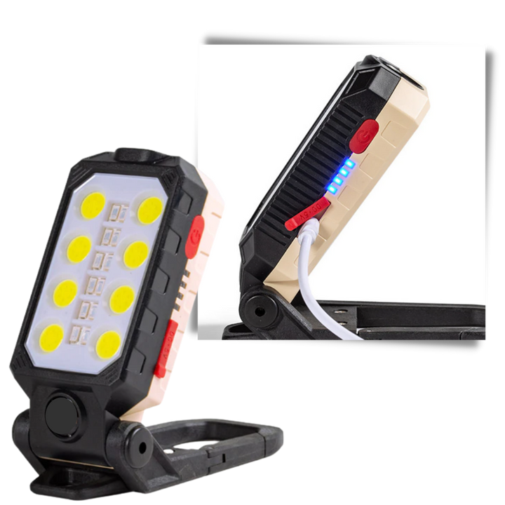 Justerbar vanntett LED-lommelykt