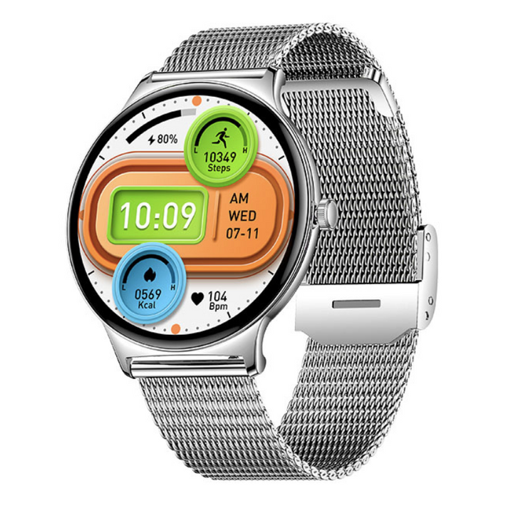 SlimFit Ultimate Smartwatch – Ultradünn, Gesundheitsüberwachung & AMOLED-Display