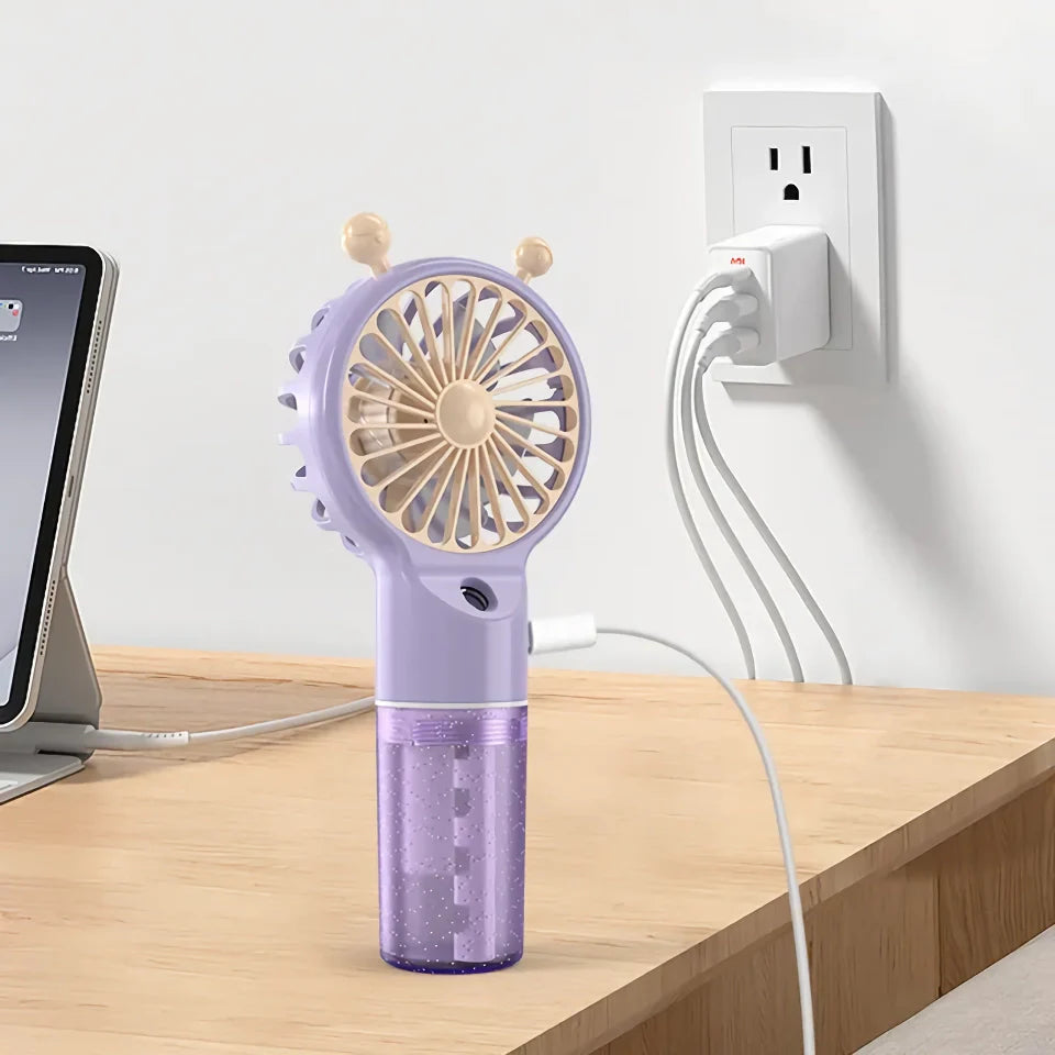 Bærbar Håndholdt Mini Luftkondisjonering USB | Skanto