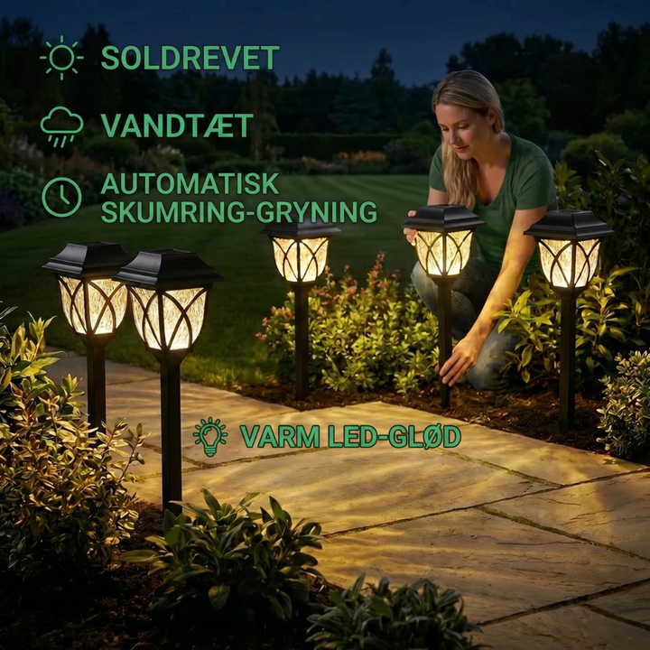 LumaPath Solar Light for Garden Paths | Skanto