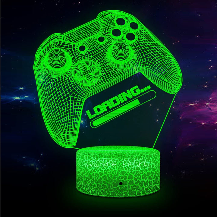 Gamer 3D LED-lamper | Skanto