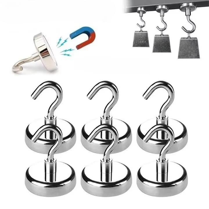 Skanto | 10-delt multipurpose sterke magnetiske kroker sett