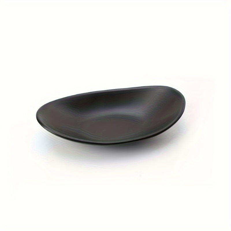 BlackTray - Elegant Ovalt Oppbevaringsbrett for Smykker Skanto