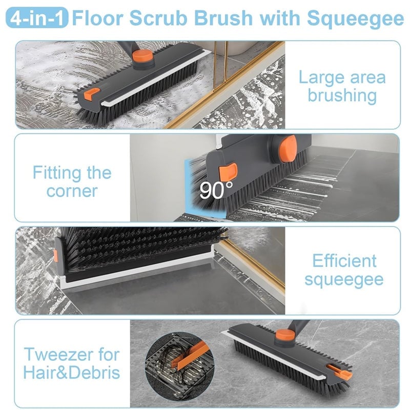 TurboScrub Rengjøringsbørste med 360° Hode | Skanto
