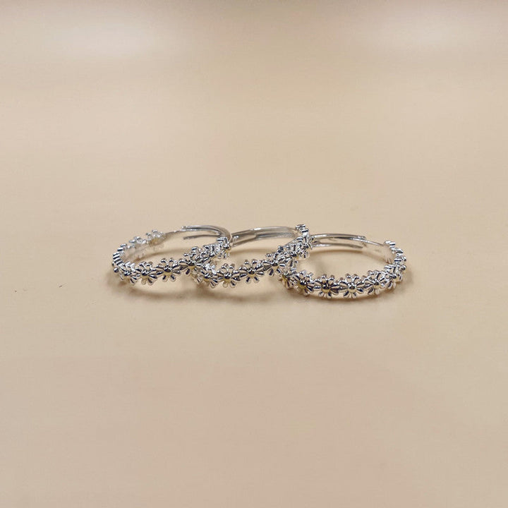 Skanto | Daisy Ring – Justerbar Blomster Ring For Damer