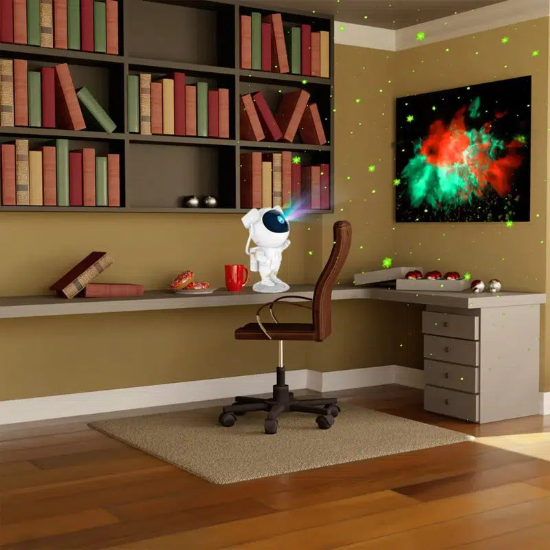 Skanto | Astronaut Galaxy Prosjektor Flere Moduser Galaxy Nattlys med Fjernkontroll