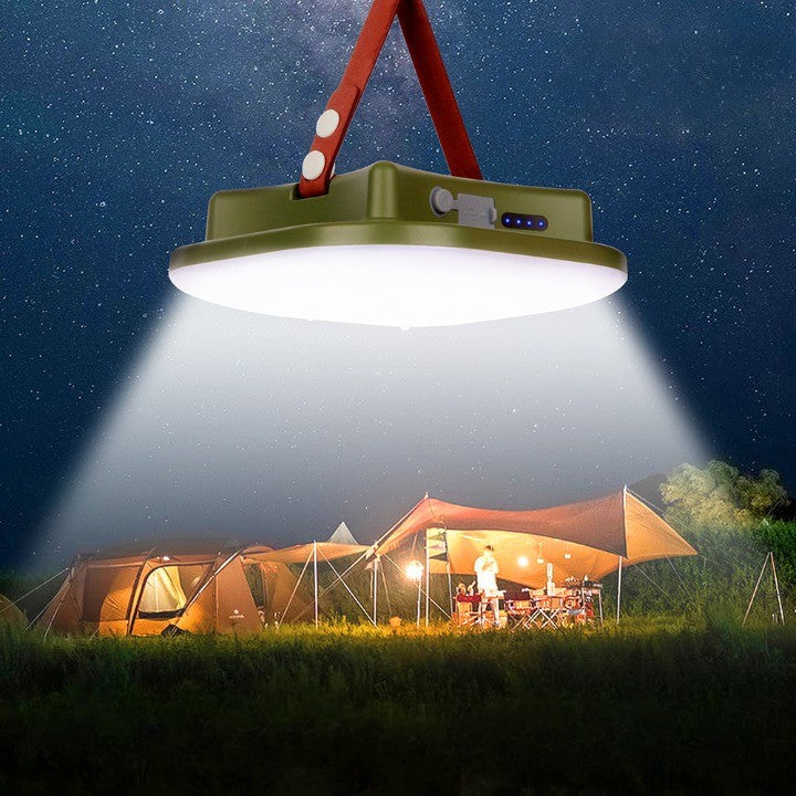 Skanto | Oppladbar Naturlig LED Lys Camp Lampe