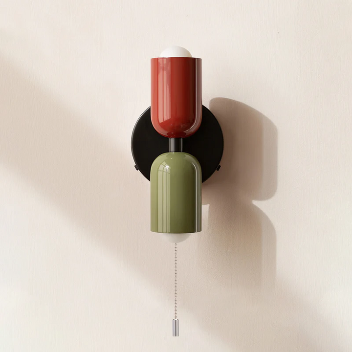 Skanto | Vegglampe Moderne Dobbel Glass Vegglampe