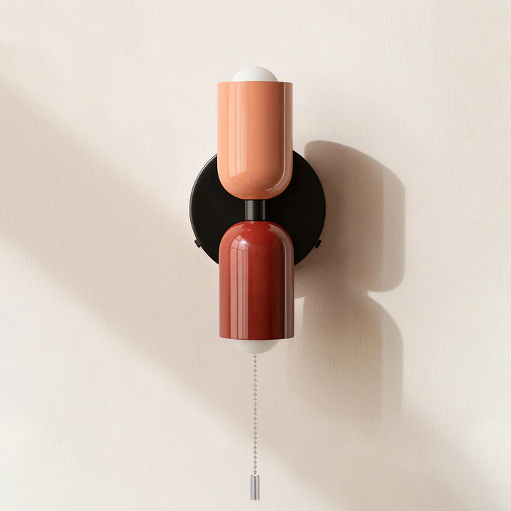 Skanto | Vegglampe Moderne Dobbel Glass Vegglampe