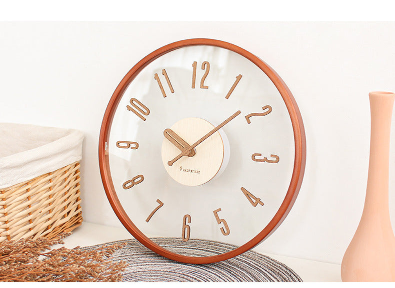 Skanto | moderne designer stille veggklokke