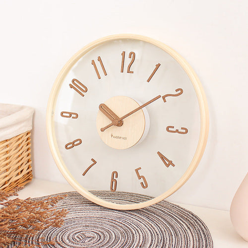 Skanto | moderne designer stille veggklokke