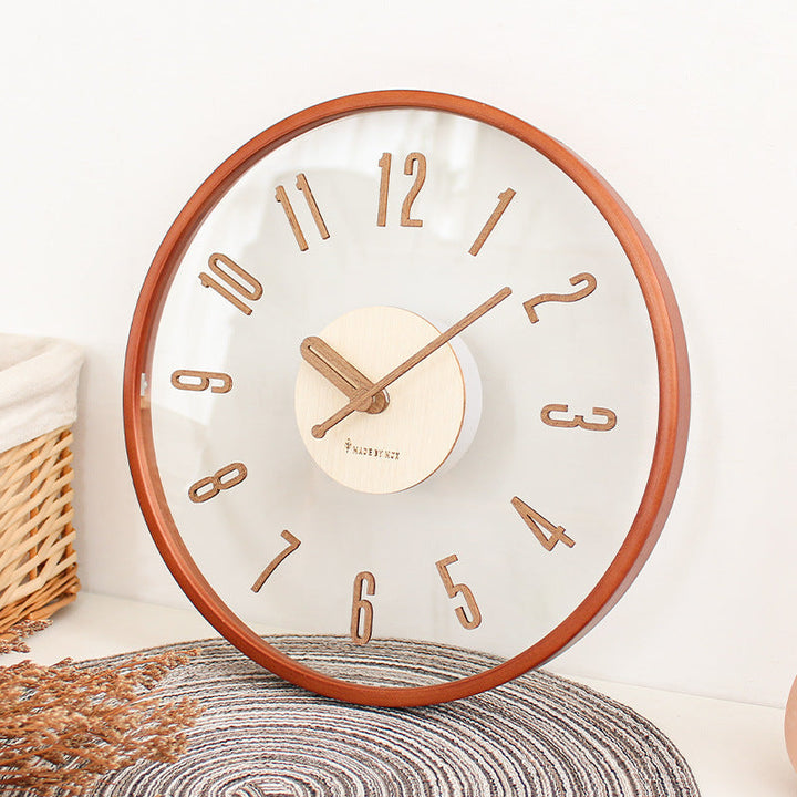 Skanto | moderne designer stille veggklokke