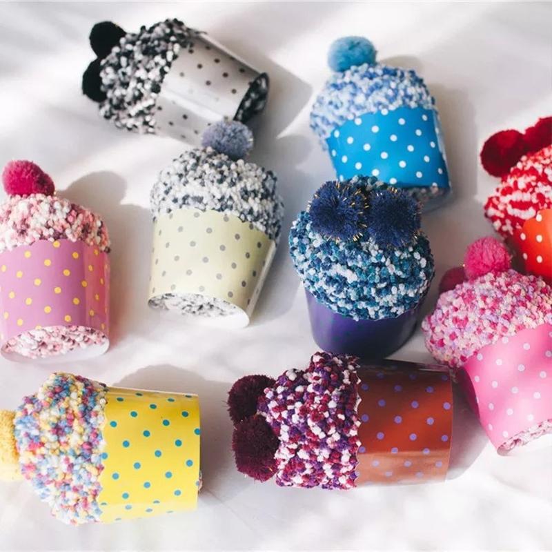 Skanto | Pom Pom Cupcake Sokker