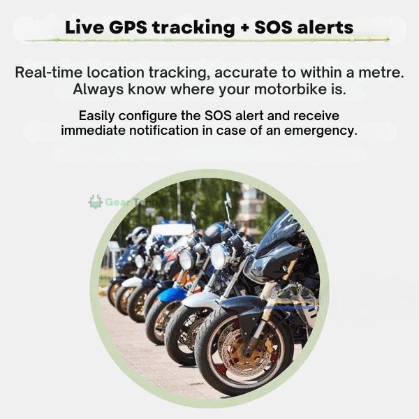 Skanto | GPS Tracker for Motorsykler | Vanntett, Magnetisk & Ingen Abonnement Kreves for Global Sporing