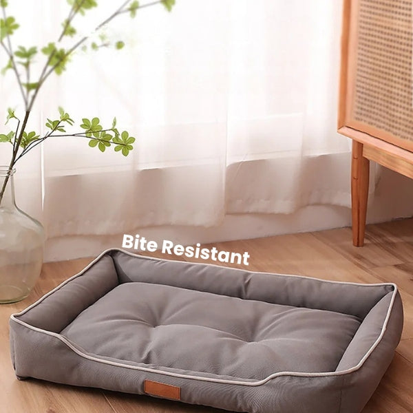 Skanto | Ortopedisk Minne Skum Hundesofa Senge - Ideell for Artritt, Store Hunder & Avtagbare Trekk
