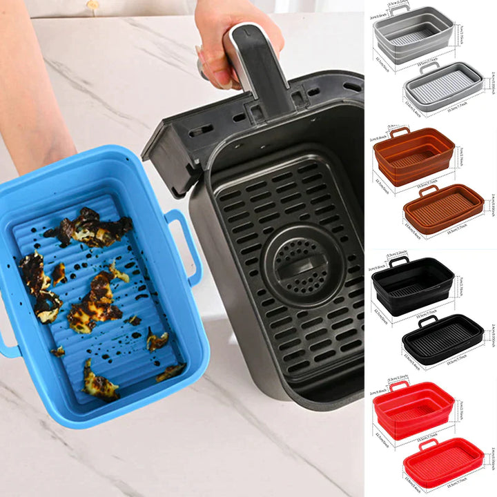 Foldbar Air Fryer Silikon Bakepanne | Skanto