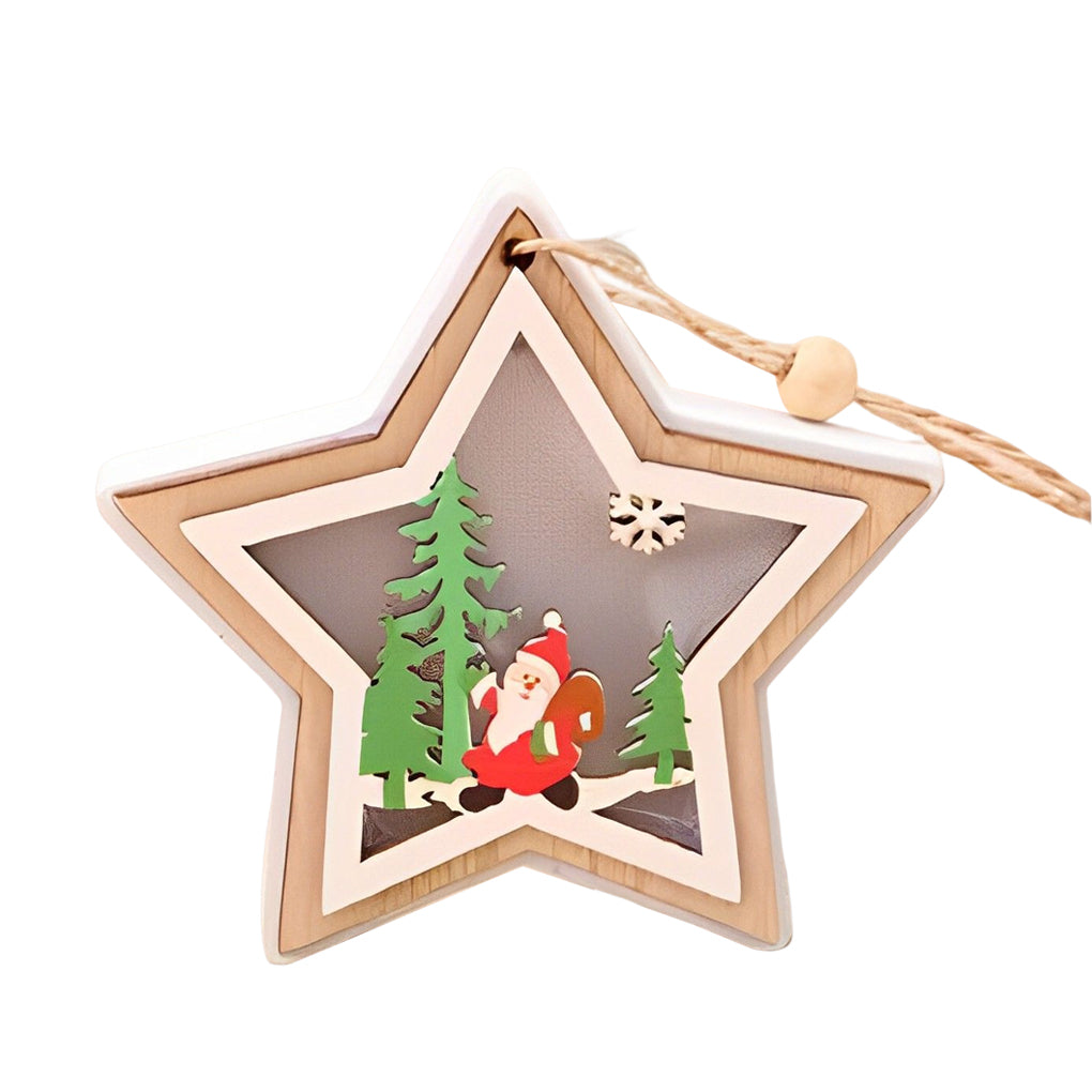 Skanto | FestiveWood - Letvint tre juletrepynt for juletredekoren