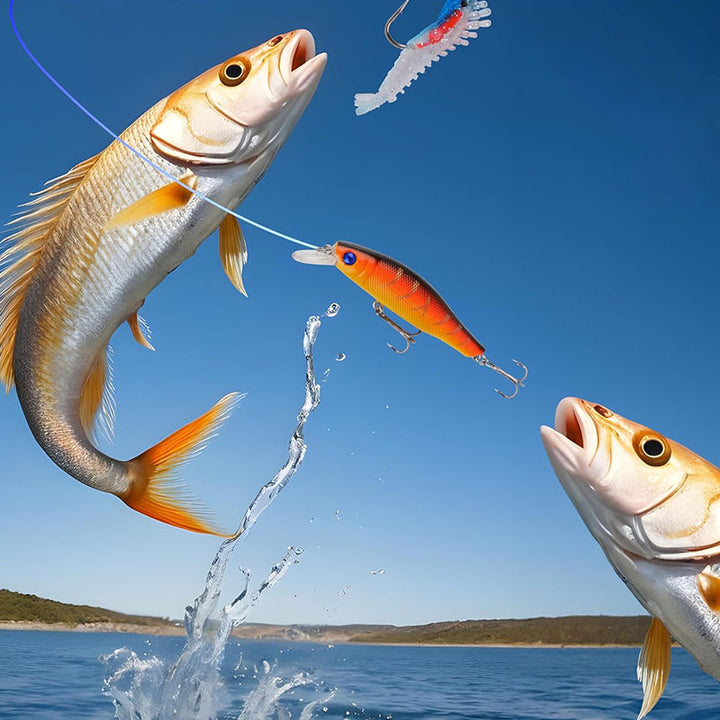 Skanto | 24 Dager Jule Countdown Fiskestang Sett