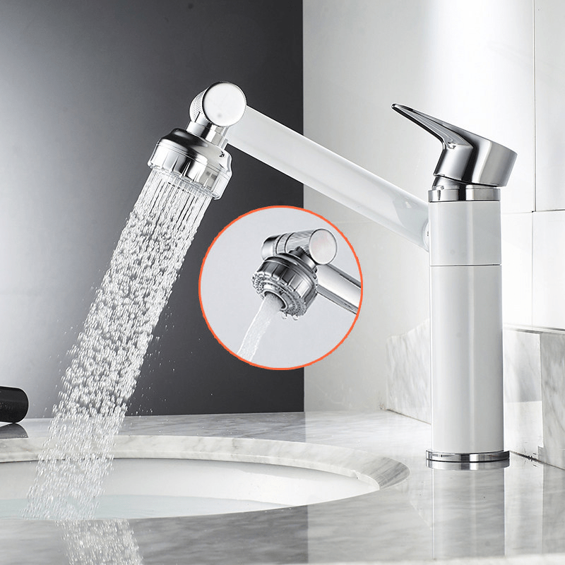 Skanto | FLEXISPOUT – Fleksibel 360° Servantkran med Sprayfunksjon
