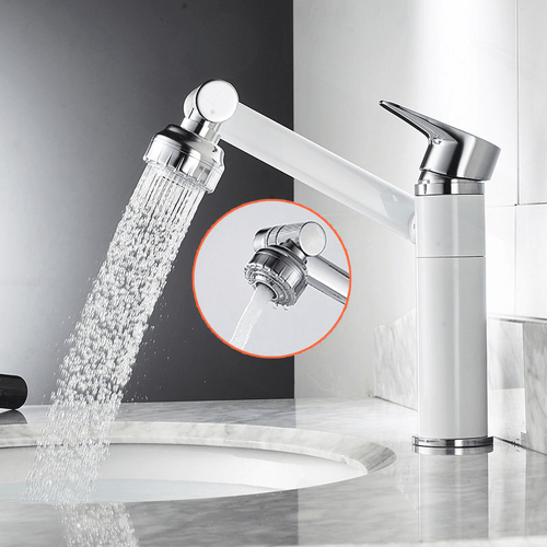 Skanto | FLEXISPOUT – Fleksibel 360° Servantkran med Sprayfunksjon