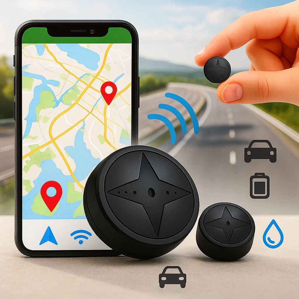 Skanto | Mini GPS Kjøretøy Tracker Magnetisk Feste