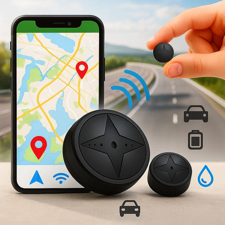 Skanto | Mini GPS Kjøretøy Tracker Magnetisk Feste