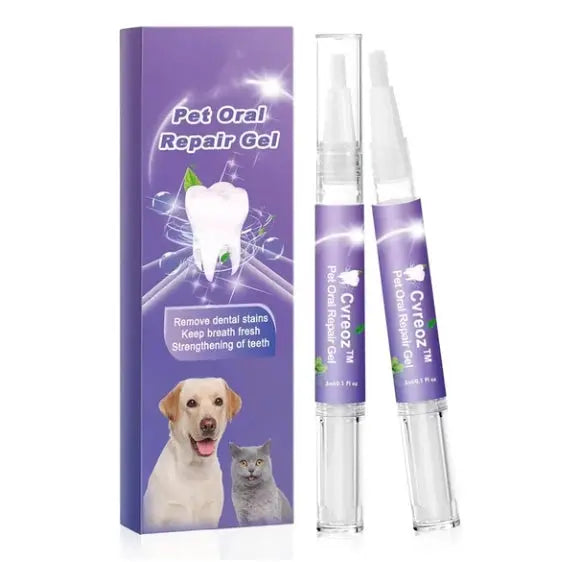 Oral gjenoppbyggende gel for kjæledyr