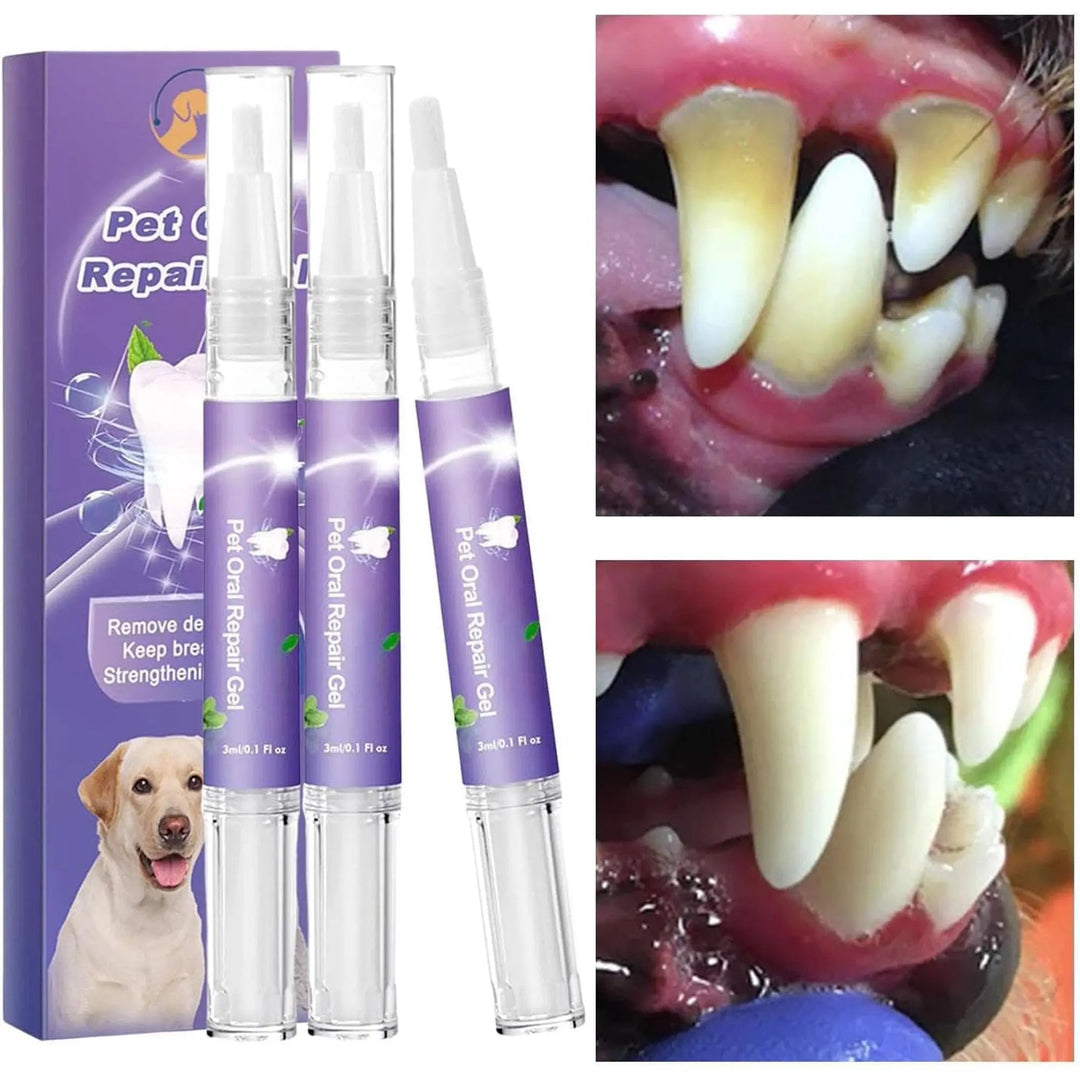 Oral gjenoppbyggende gel for kjæledyr