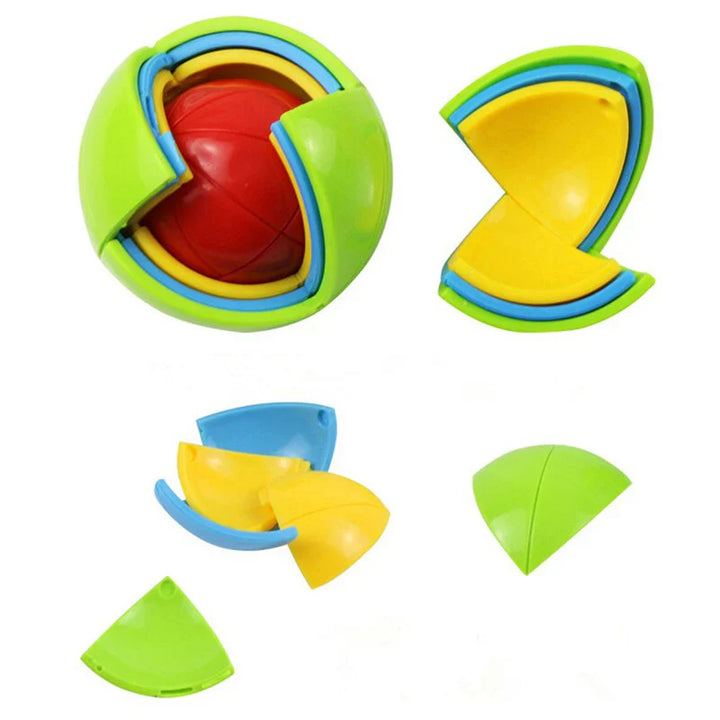 Skanto | Fargerik 3D Puslespill Ball Spill – Fremmer Kreativitet og Problemløsningsferdigheter for Barn