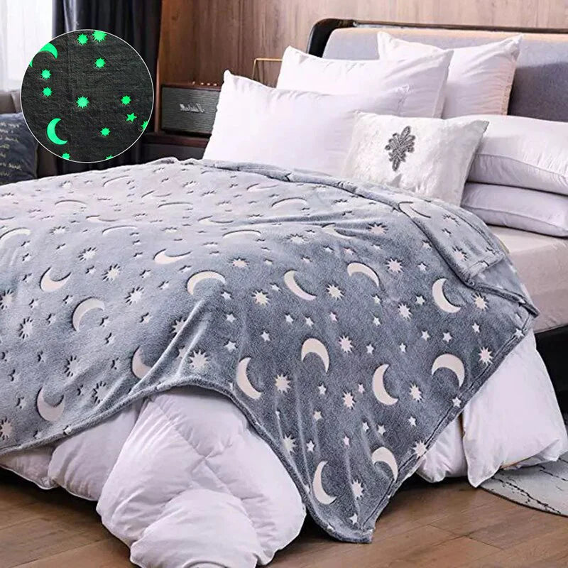 Skanto | Starlight Glow Blanket – Myk & Luminøs Komfort