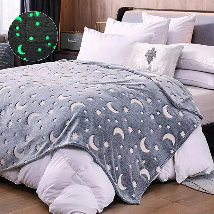 Skanto | Starlight Glow Blanket – Myk & Luminøs Komfort