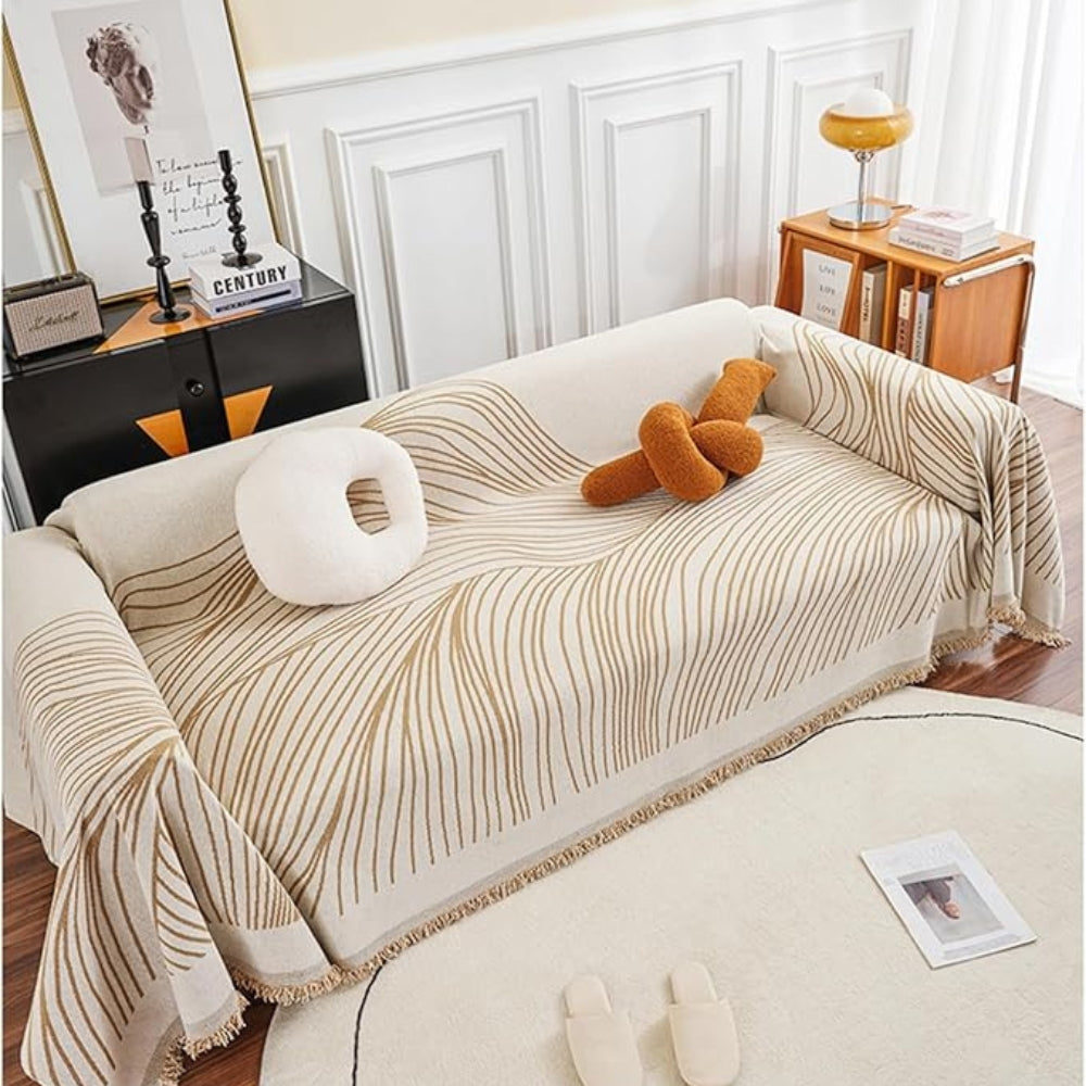 Skanto | Calista Wave Chenille Sofaplagg