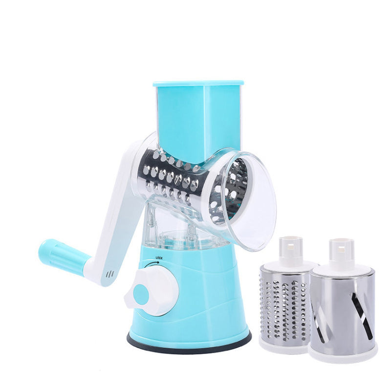 3 i 1 Roterende Oste-Rivett Grøntsak Slicer | Skanto